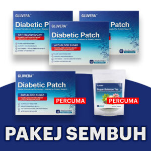 PAKEJ SEMBUH (3 KOTAK + FREE 2 KOTAK + FREE TEH HERBA)